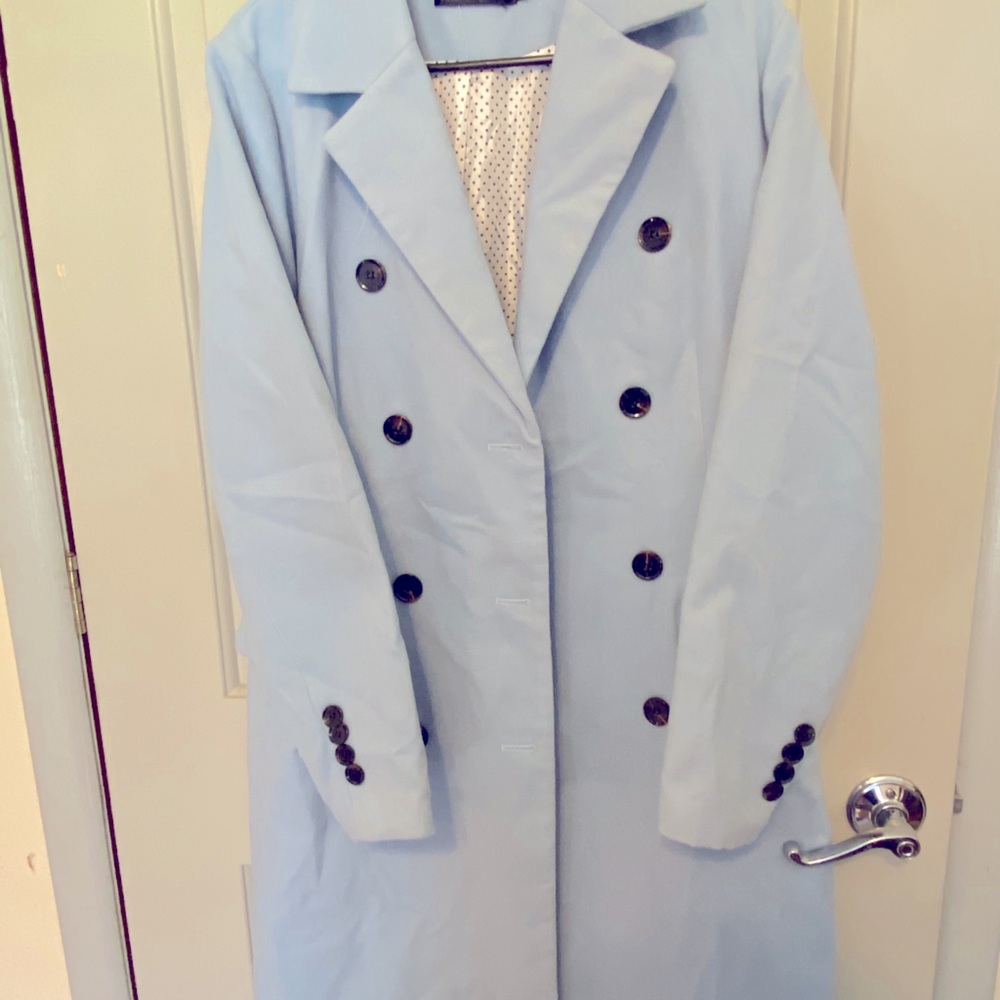 Allegra K Trench Coat